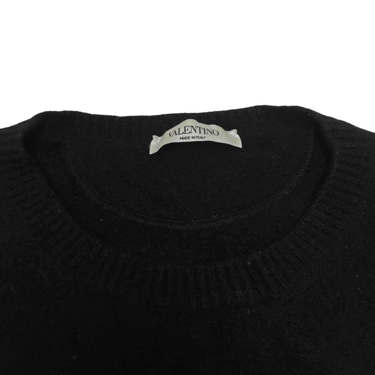VALENTINO カシミヤロゴニット 古着・中古-7枚目のアイテム画像