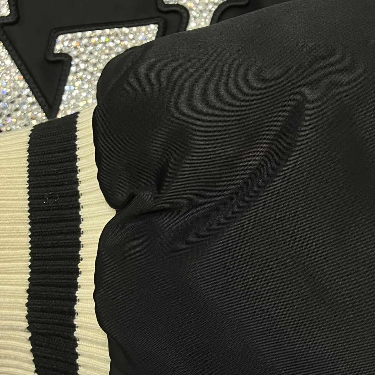 LOUIS VUITTON エンブロイダード ナイロンベースボールブルゾン 古着・中古-9枚目のアイテム画像