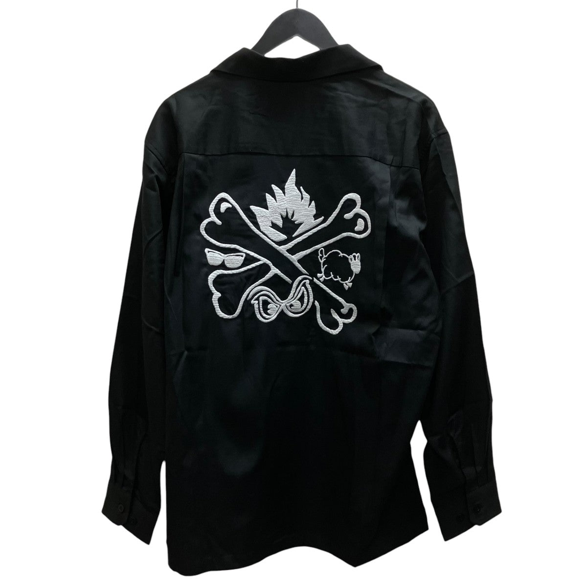 WTAPS 25AW EW LS CTLY．TWILL 刺繍オープンカラーシャツ 古着・中古-3枚目のアイテム画像
