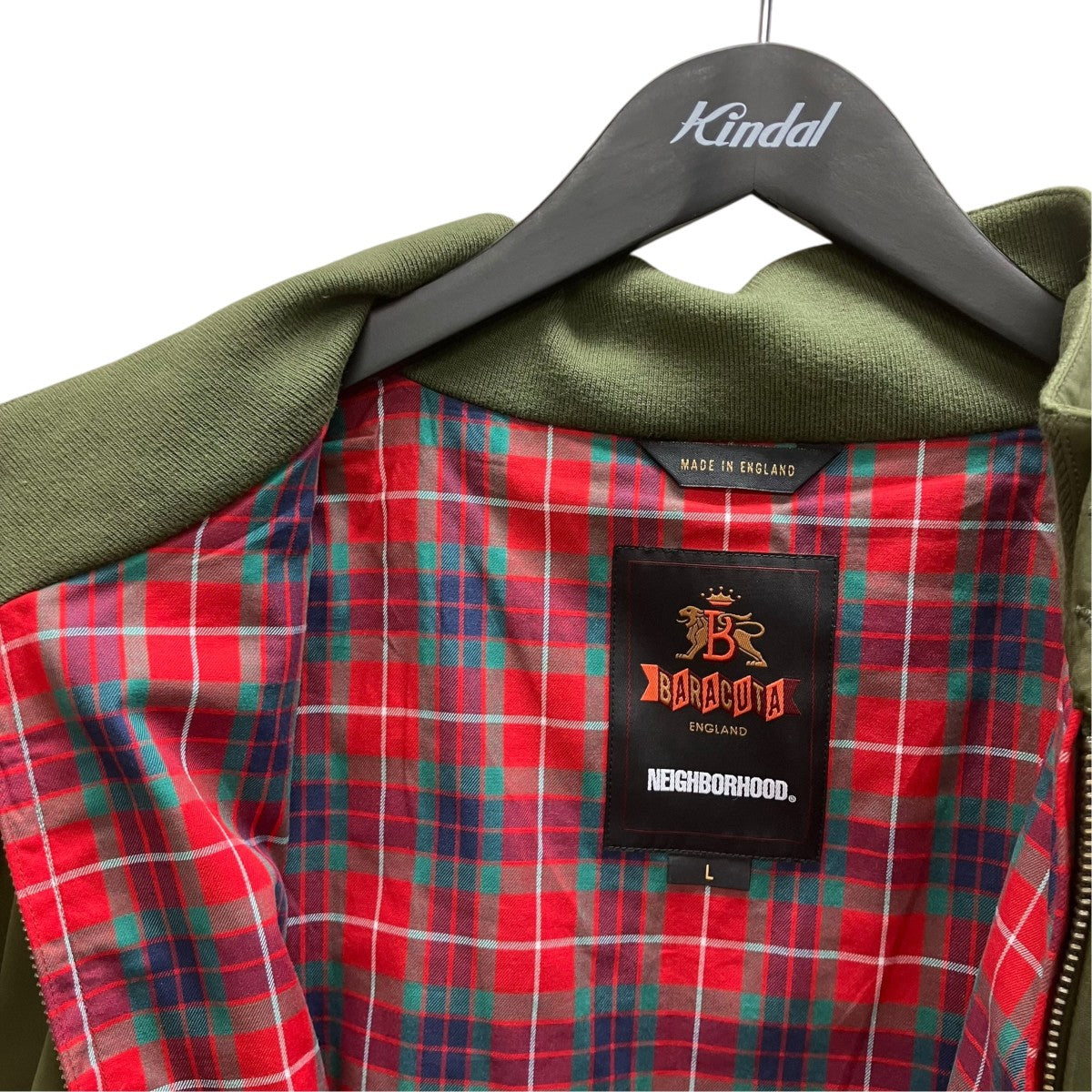 BARACUTA×NEIGHBORHOOD G9ハリントンジャケット 古着・中古-4枚目のアイテム画像