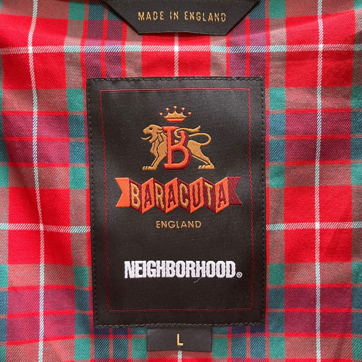 BARACUTA×NEIGHBORHOOD G9ハリントンジャケット 古着・中古-6枚目のアイテム画像