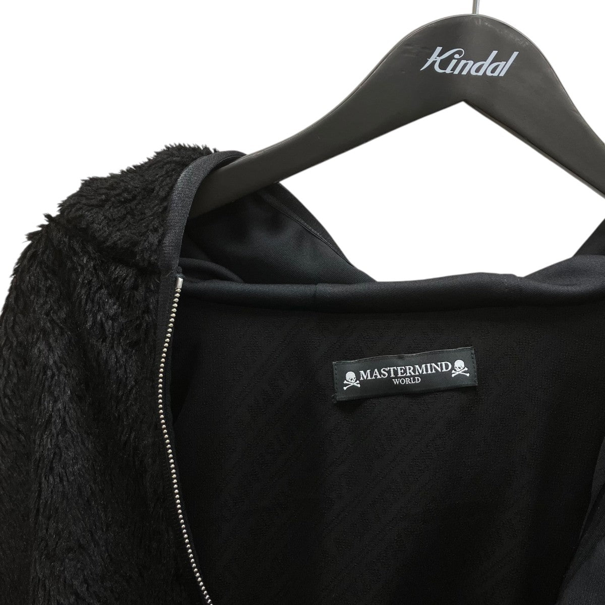 MASTERMIND WORLD LAYERED HOODED SHERPA JACKET レイヤードフーデッドシェルパジャケット 古着・中古-3枚目のアイテム画像