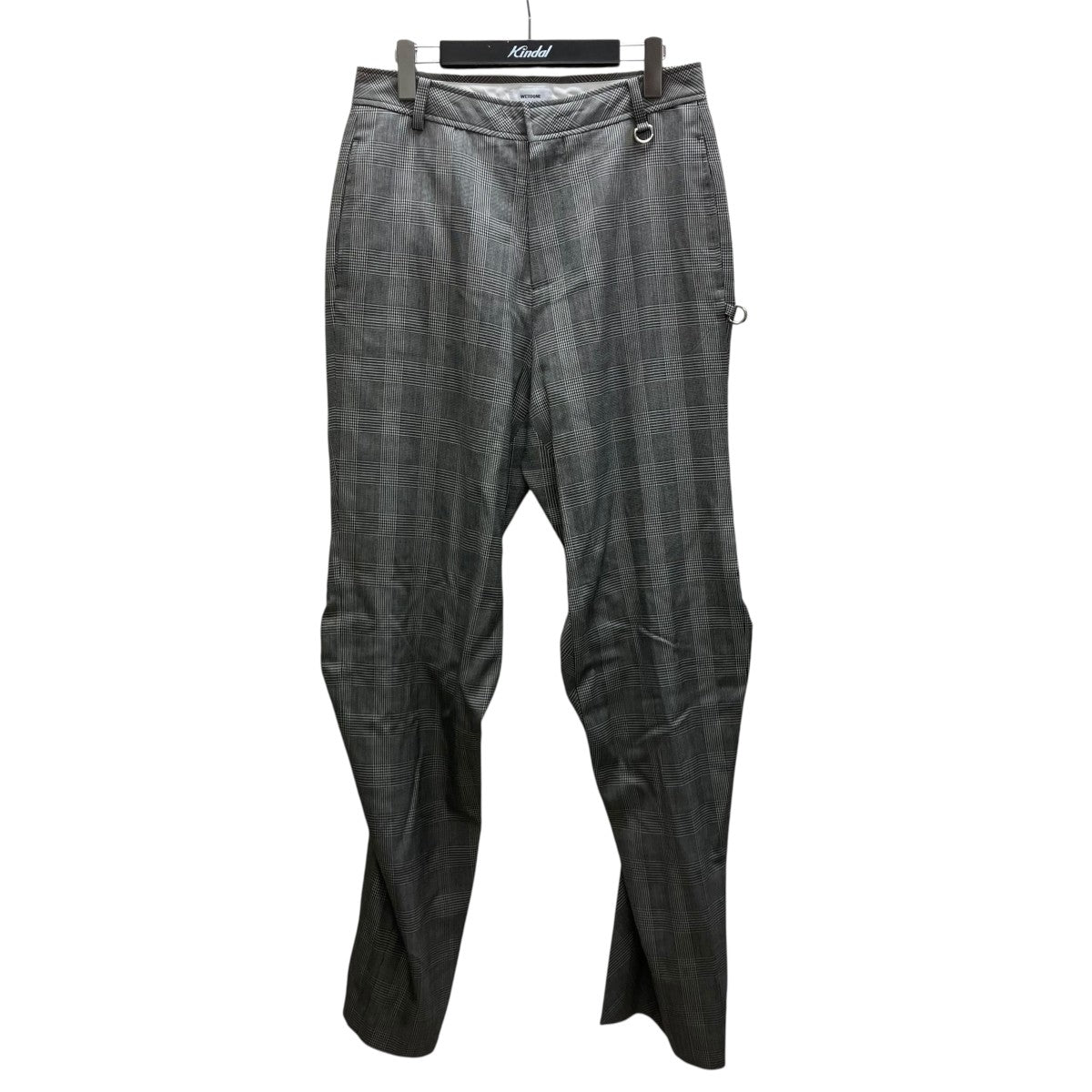 WE11DONE 変形グレンチェックスラックス 古着・中古-1枚目のアイテム画像