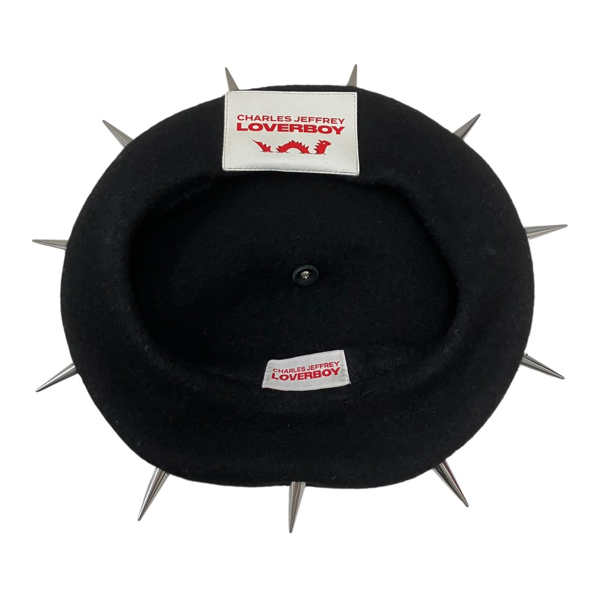 CHARLES JEFFREY LOVERBOY SPIKEY BERETベレー帽 古着・中古-3枚目のアイテム画像