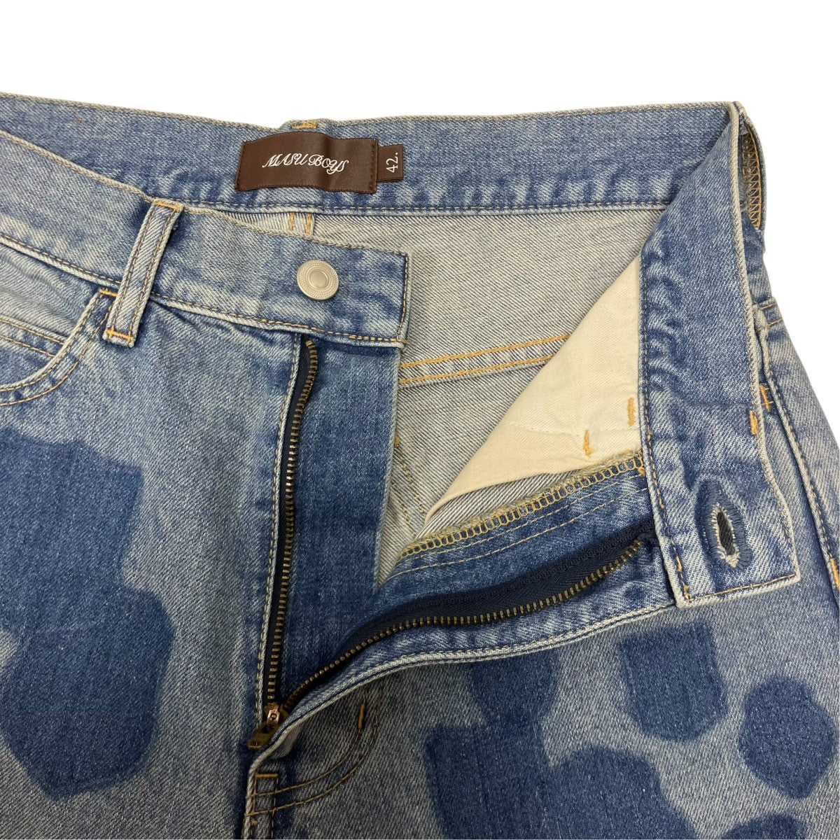 MASU 25SS デニムパンツ 古着・中古-5枚目のアイテム画像