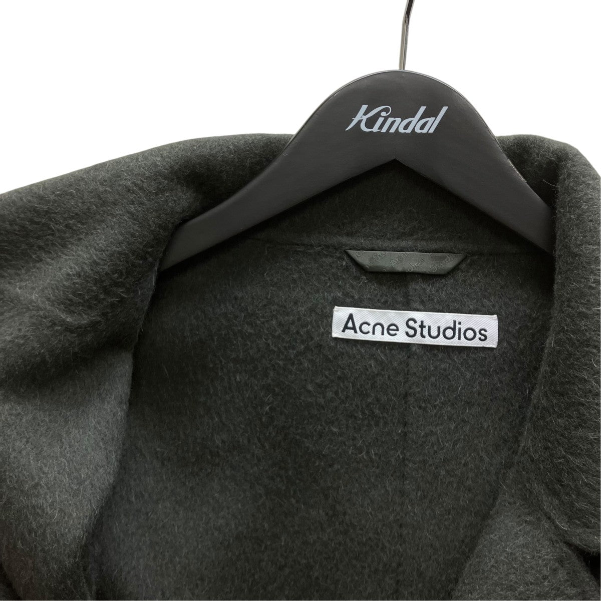 ACNE STUDIOS アルパカ混ウールコート 古着・中古-3枚目のアイテム画像