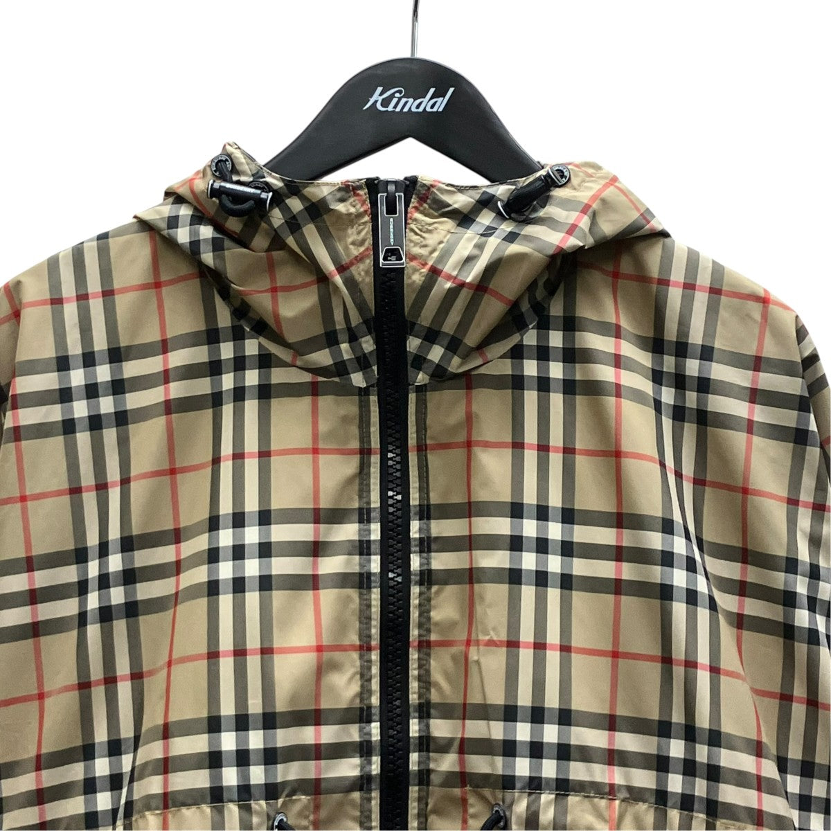 BURBERRY ノバチェックナイロンジャケット 古着・中古-2枚目のアイテム画像