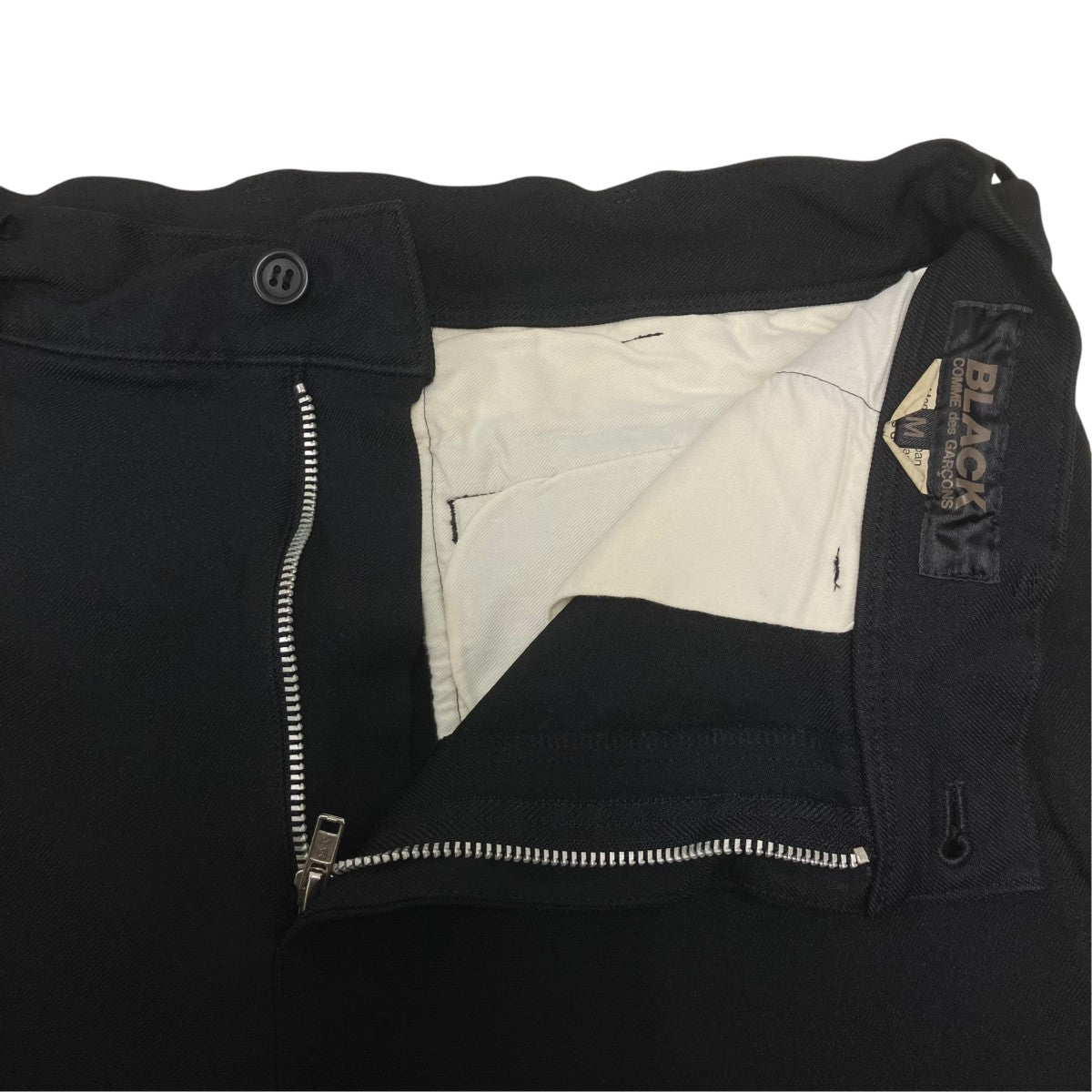 BLACK COMME des GARCONS 16AW エステル縮絨スラックス 古着・中古-5枚目のアイテム画像