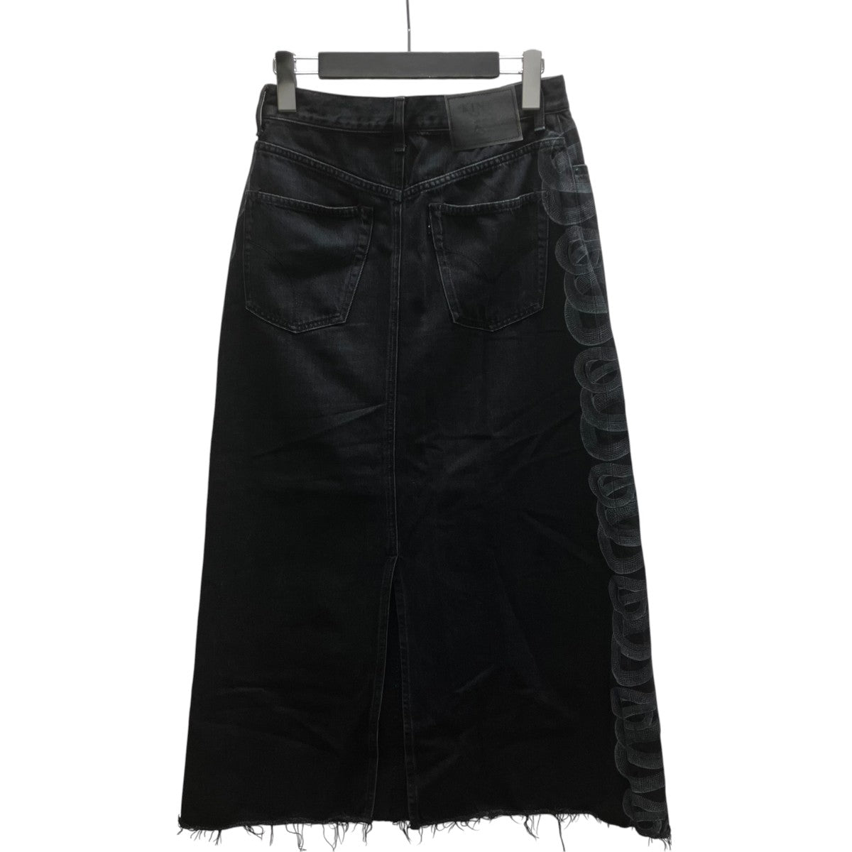 Hysteric Glamour SNAKE LOOP ロングデニムスカート 古着・中古-3枚目のアイテム画像