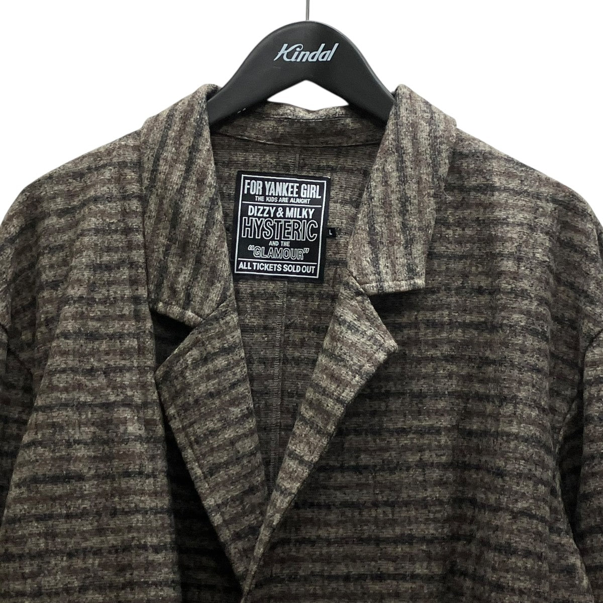 Hysteric Glamour(ヒステリックグラマー) ダブルブレステッドチェック