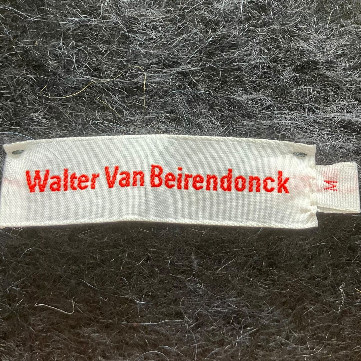 Walter Van Beirendonck Big Foot Knitアルパカウールニット 古着・中古-5枚目のアイテム画像