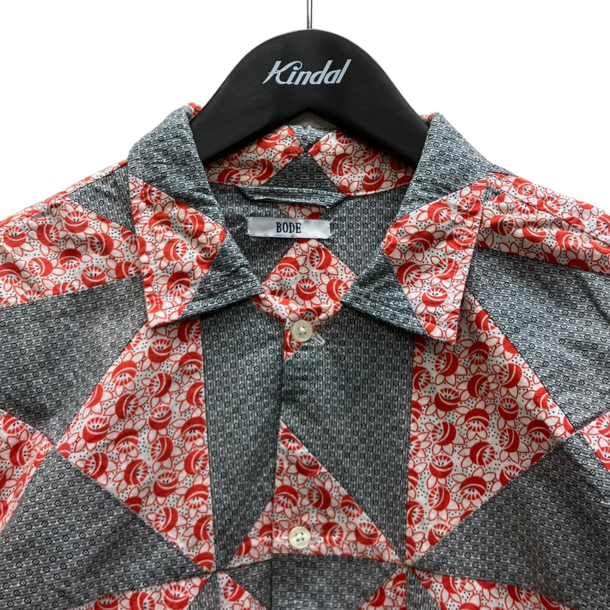 BODE Deco Puzzle Patchwork LongSleeve Shirt パッチワークシャツ 古着・中古-2枚目のアイテム画像
