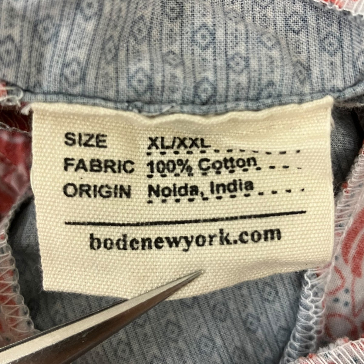 BODE Deco Puzzle Patchwork LongSleeve Shirt パッチワークシャツ 古着・中古-6枚目のアイテム画像