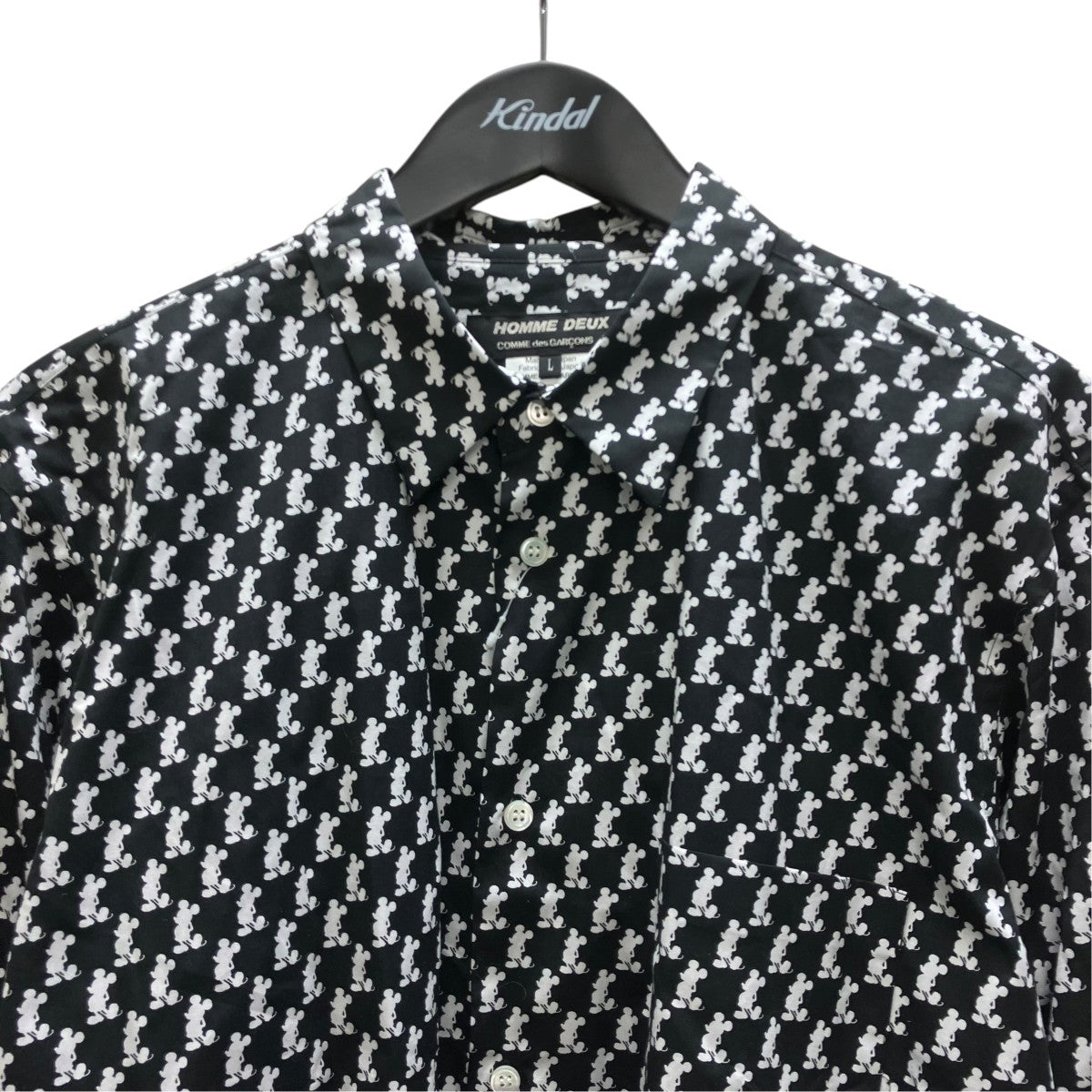 COMME des GARCONS HOMME DEUX×Disney 長袖シャツ 古着・中古-2枚目のアイテム画像