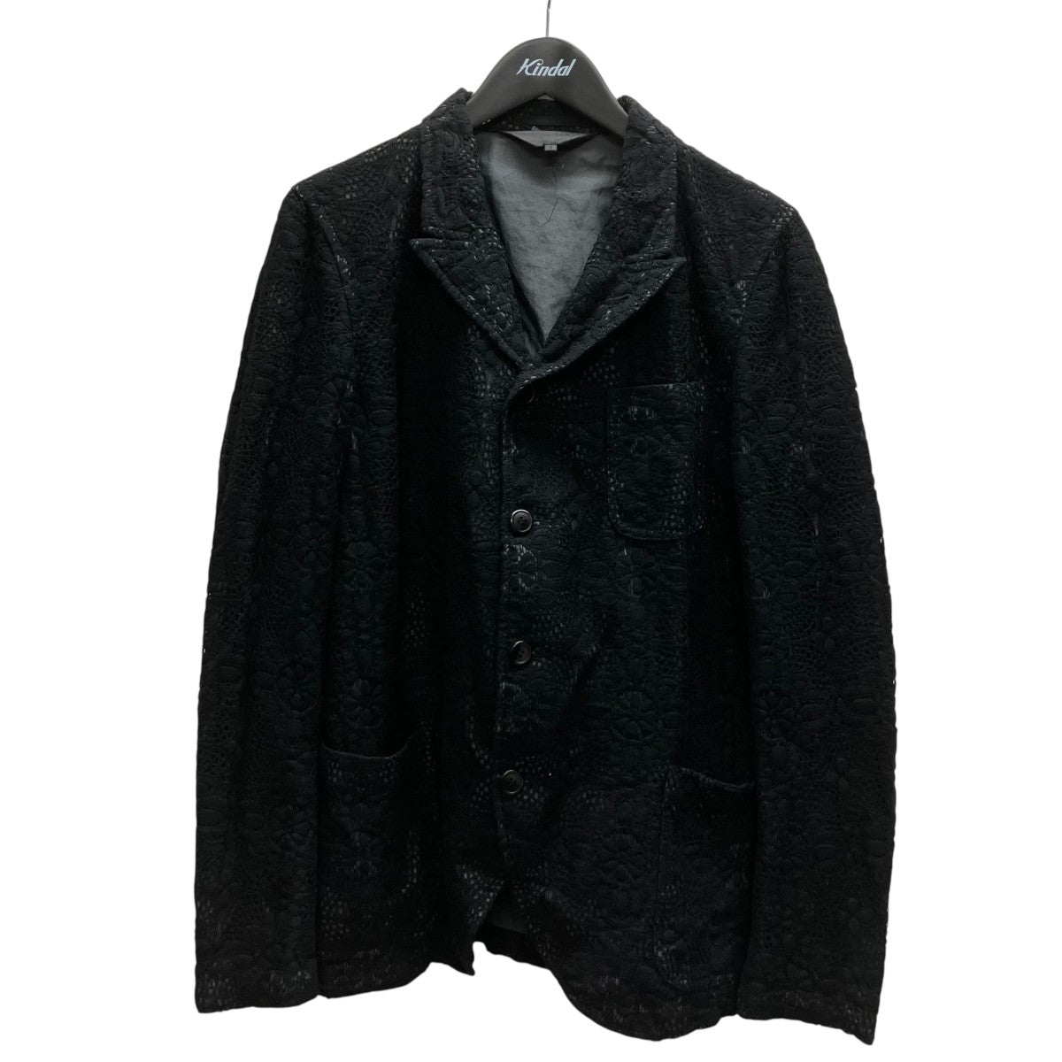 COMME des GARCONS HOMME PLUS 12SS 製品染めレーステーラードジャケット 古着・中古-1枚目のアイテム画像