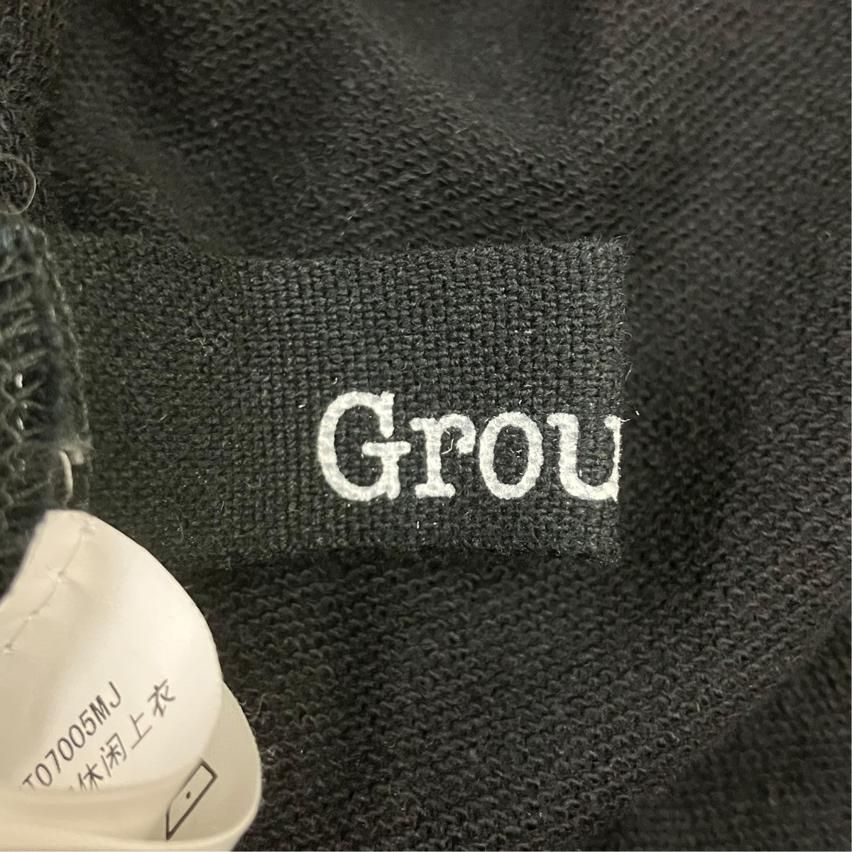 GROUND Y ハーフジップスウェット 古着・中古-4枚目のアイテム画像