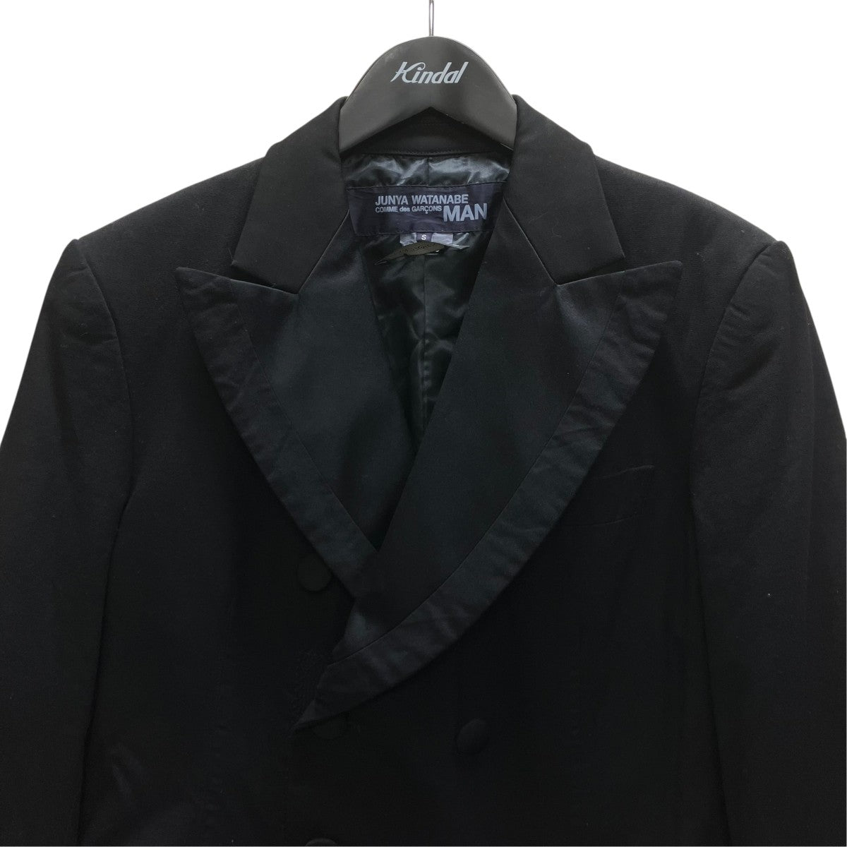 JUNYA WATANABE MAN 15AW パッチワーク製品染めダブルチェスターコート 古着・中古-2枚目のアイテム画像