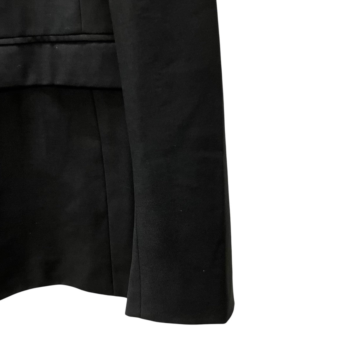 Dior Homme レザーナローラペルテーラードジャケット 古着・中古-4枚目のアイテム画像