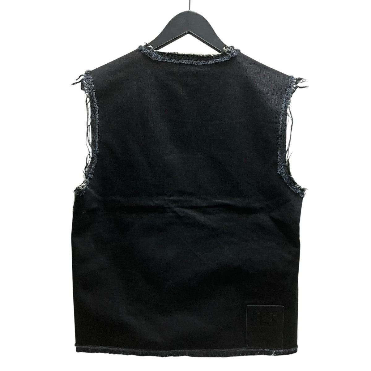 RAF SIMONS 23SS カットオフコットンベスト 古着・中古-4枚目のアイテム画像