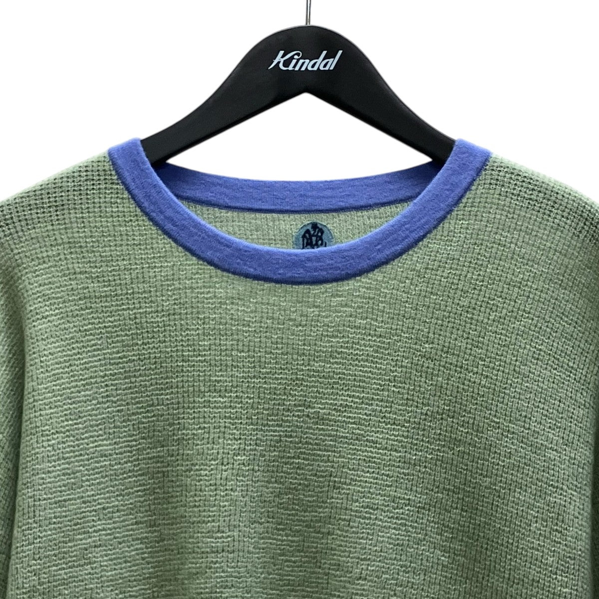 adrian cashmere Double Layerカシミヤニット 古着・中古-2枚目のアイテム画像