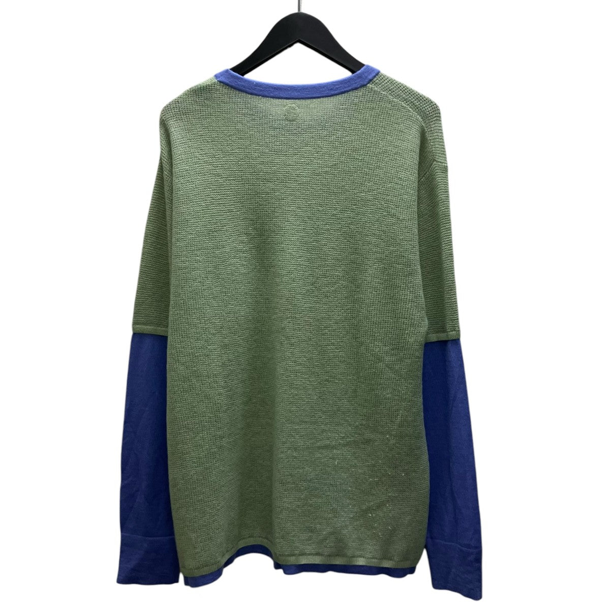 adrian cashmere Double Layerカシミヤニット 古着・中古-3枚目のアイテム画像