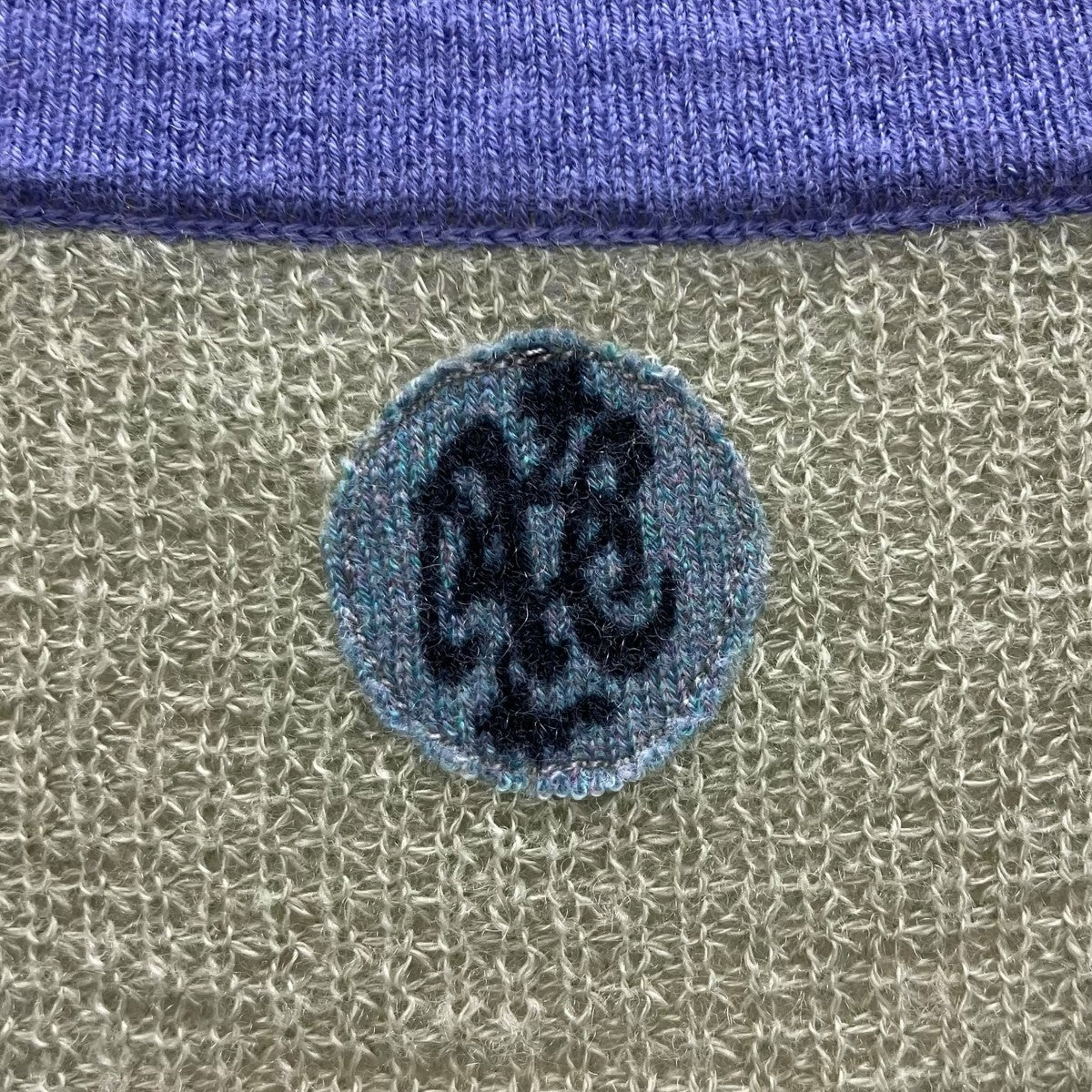 adrian cashmere Double Layerカシミヤニット 古着・中古-4枚目のアイテム画像