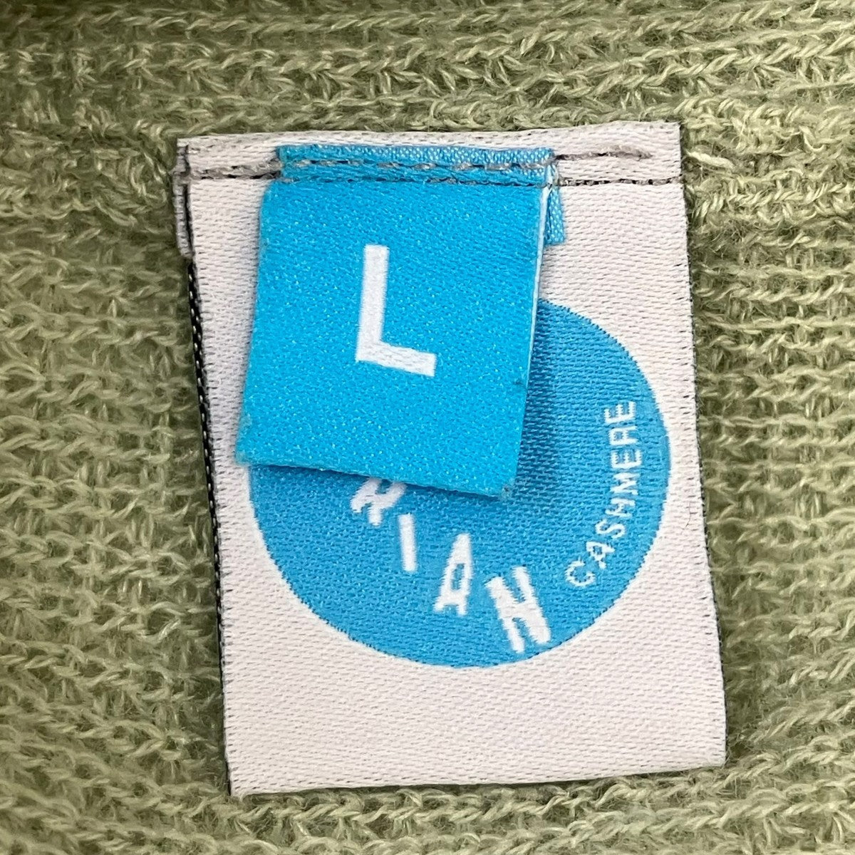 adrian cashmere Double Layerカシミヤニット 古着・中古-5枚目のアイテム画像