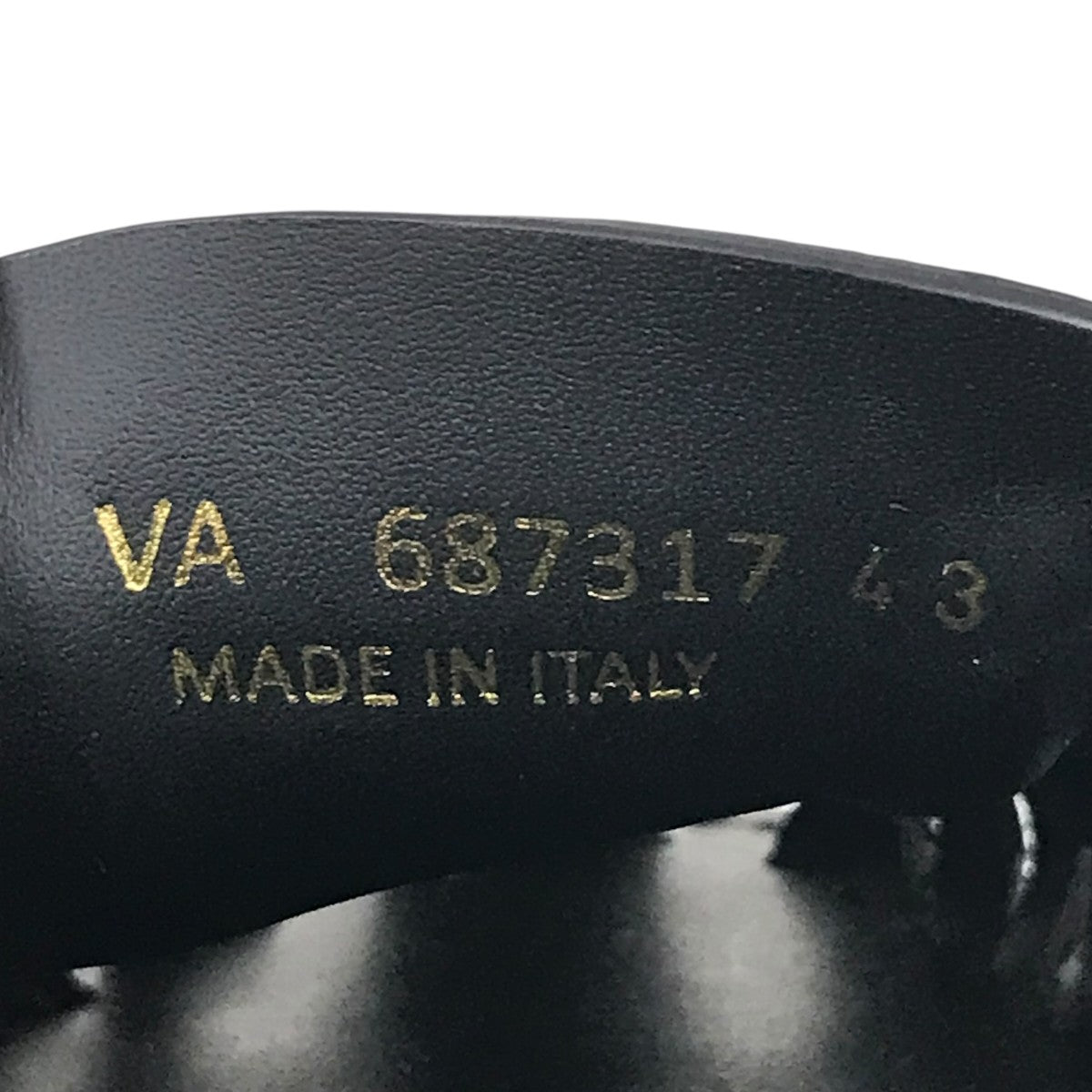 Saint Laurent Paris レオパードハラコサンダル 古着・中古-8枚目のアイテム画像