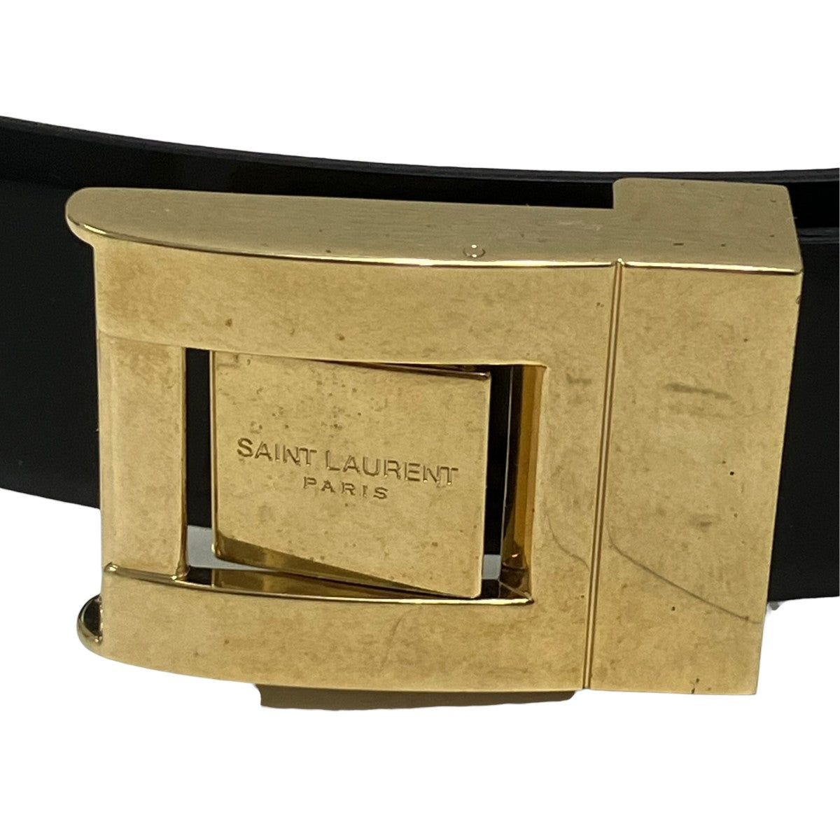 Saint Laurent Paris レザーベルト 古着・中古-2枚目のアイテム画像