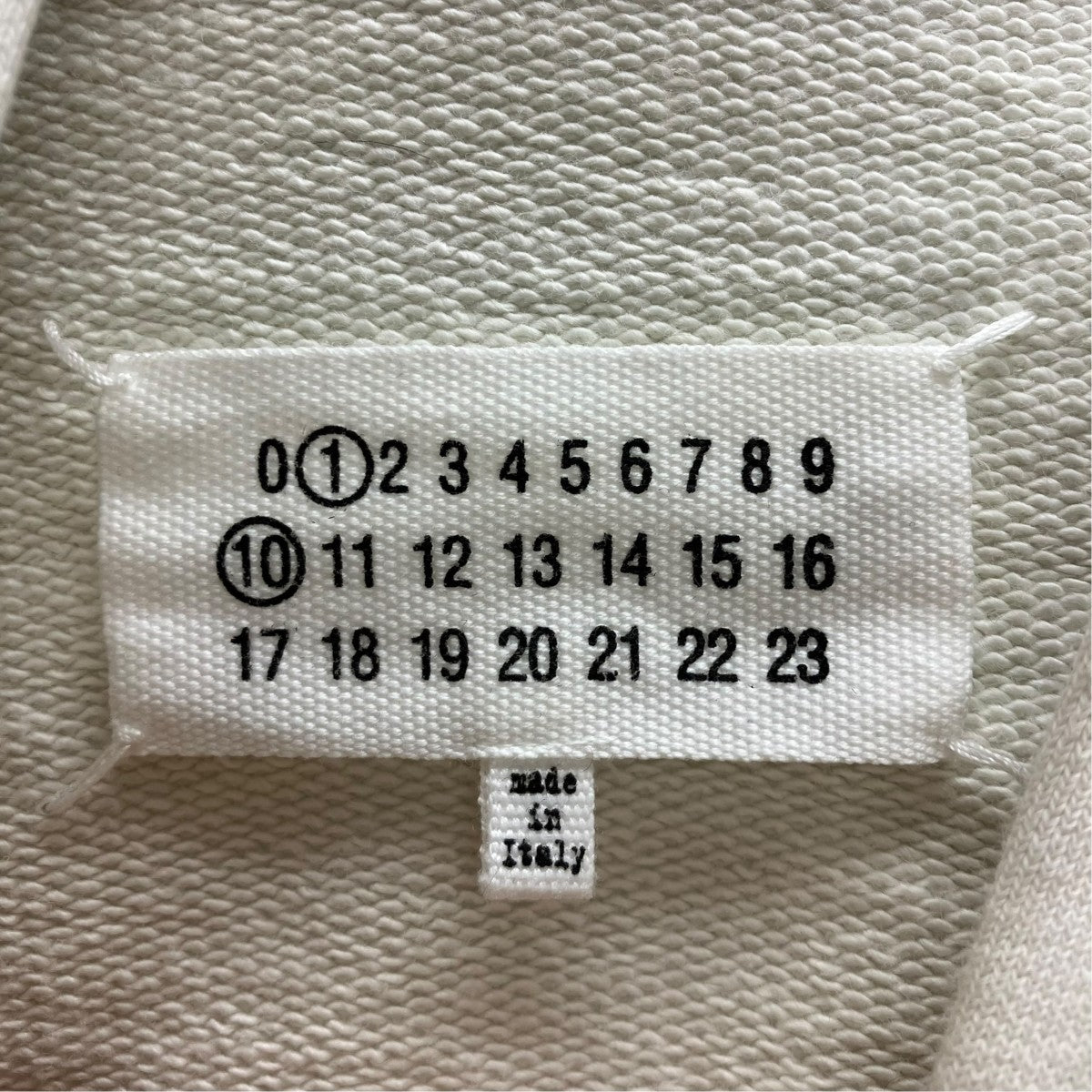 Maison Margiela クロップド丈プルオーバーパーカー 古着・中古-5枚目のアイテム画像