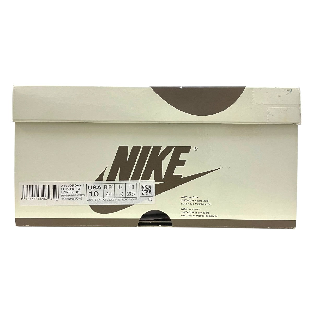 NIKE×TRAVIS SCOTT 「Air Jordan 1 Low OG SP Reverse Mocha」ローカットスニーカーDM7866-162 古着・中古-9枚目のアイテム画像