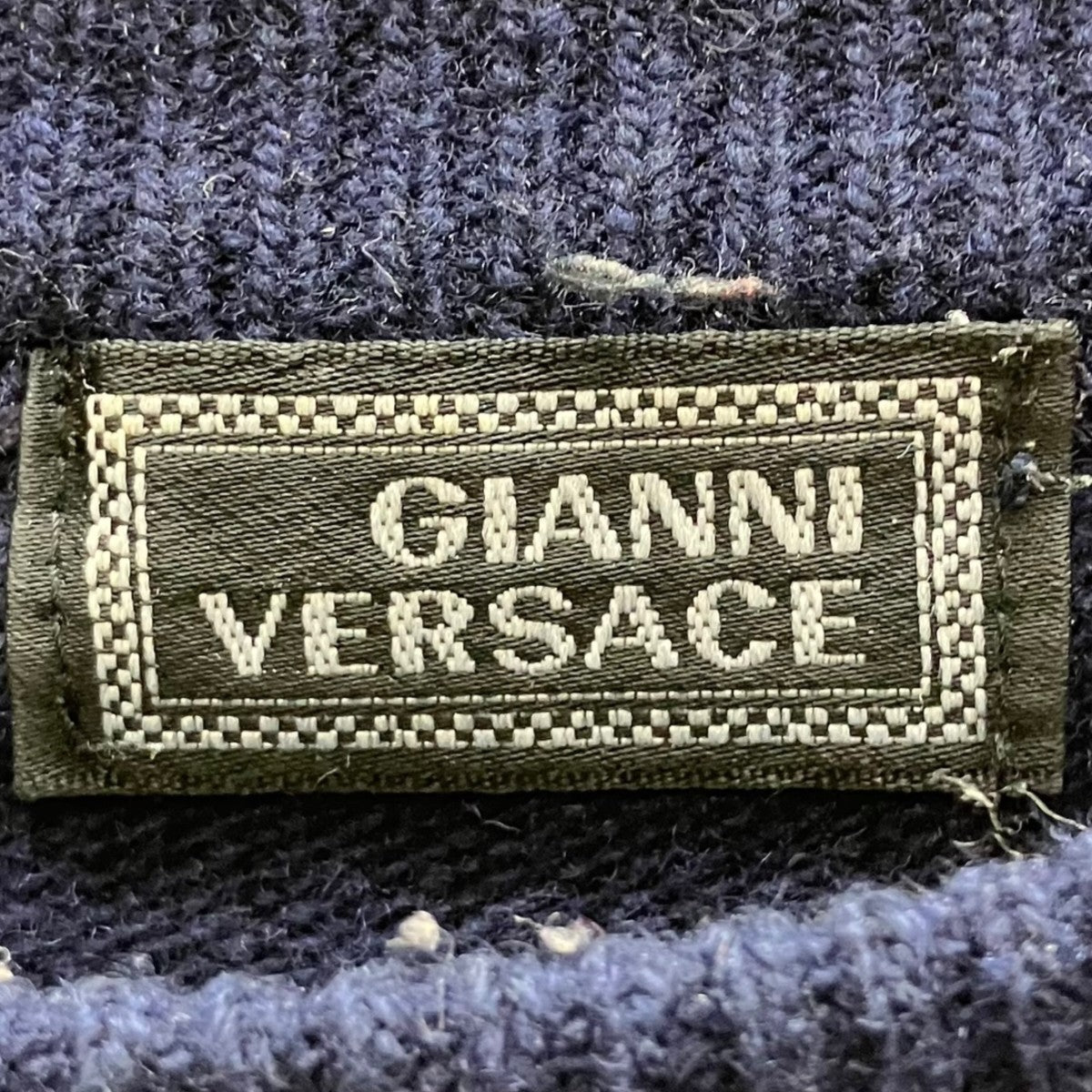 VERSACE クルーネックニット 古着・中古-5枚目のアイテム画像