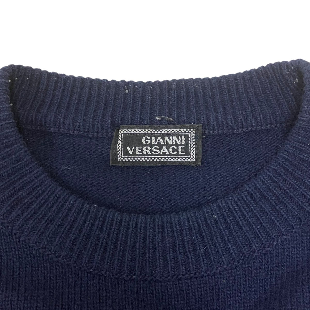 VERSACE クルーネックニット 古着・中古-7枚目のアイテム画像