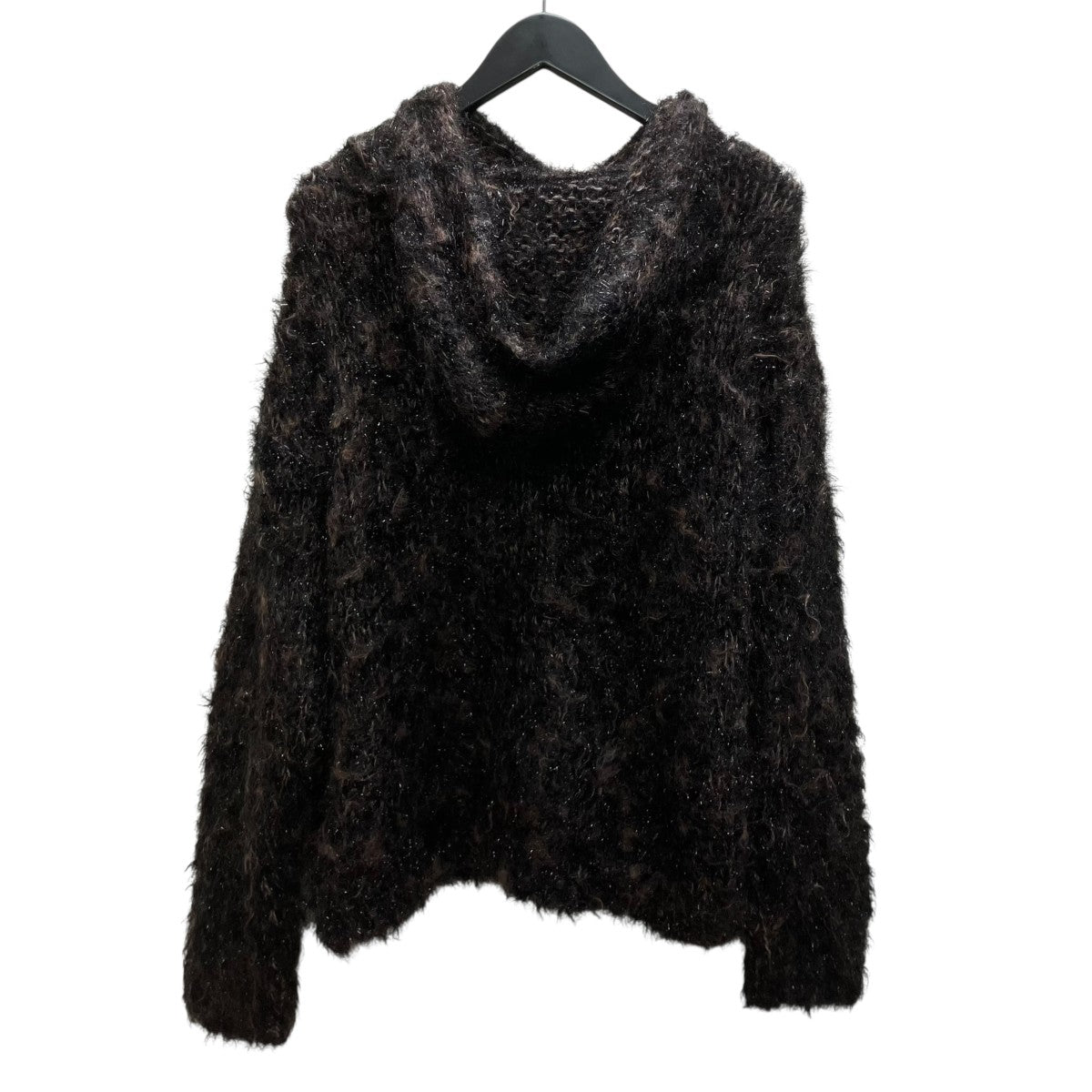 ORIMI BLANKET HOODIE シャギーニットパーカー 古着・中古-3枚目のアイテム画像