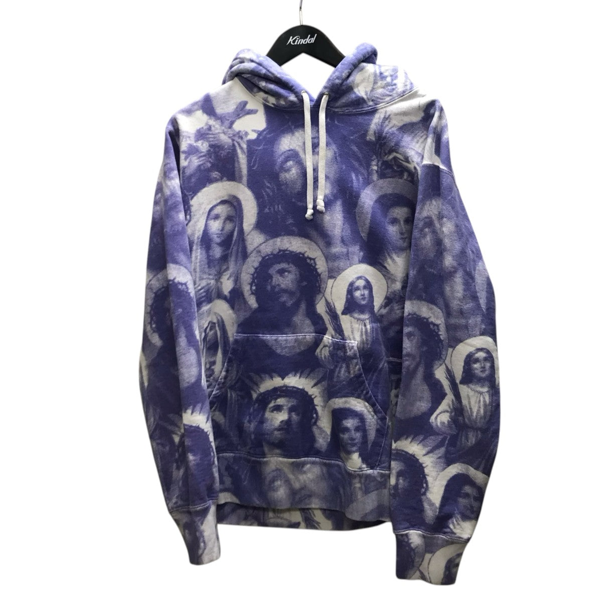 Supreme Jesus and Mary Hooded Sweatshirt ジーザスプルオーバーパーカー 古着・中古-1枚目のアイテム画像