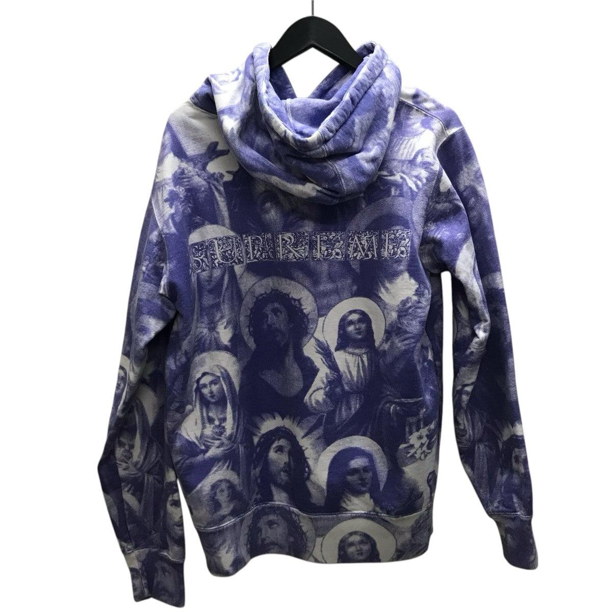 Supreme Jesus and Mary Hooded Sweatshirt ジーザスプルオーバーパーカー 古着・中古-3枚目のアイテム画像