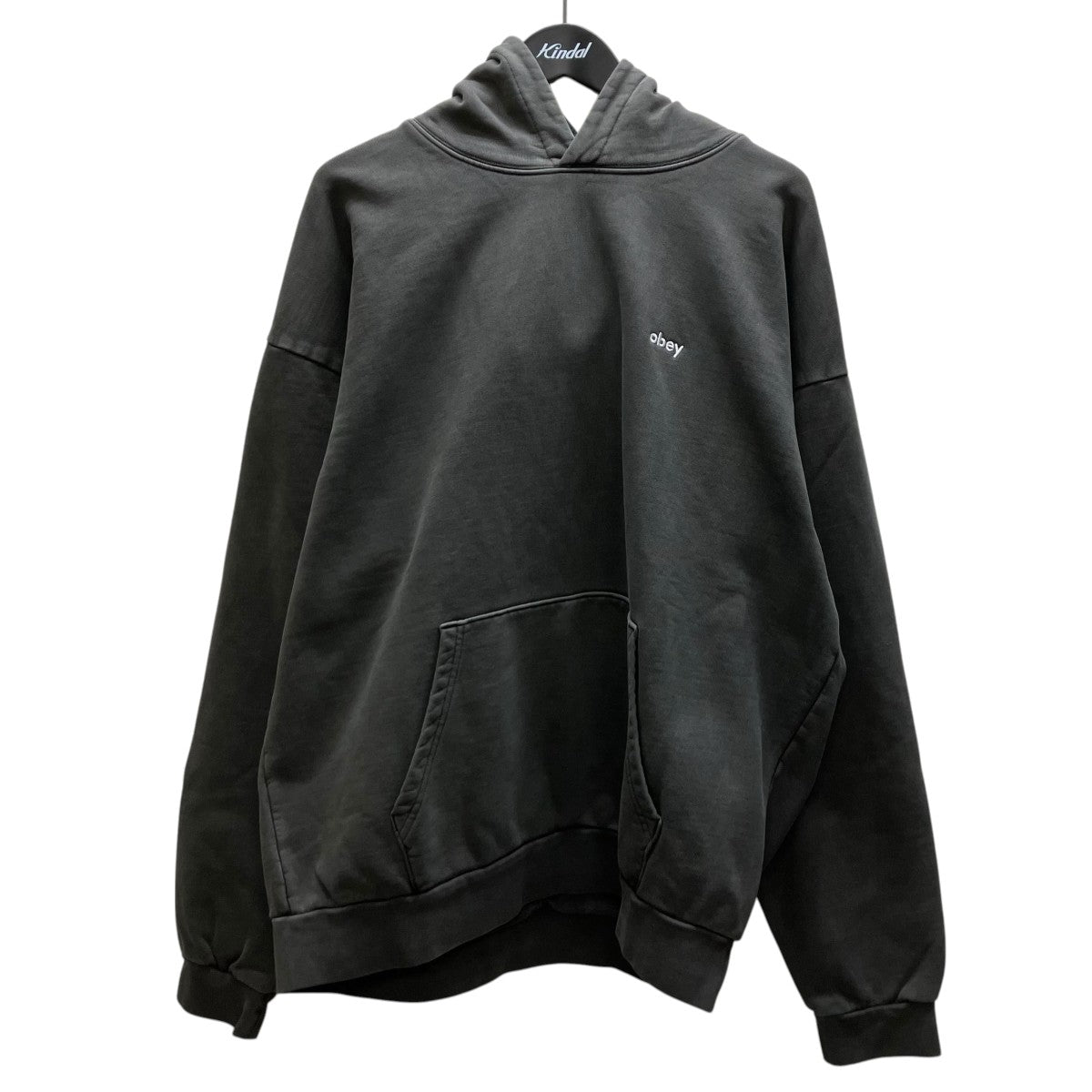 OBEY LOWERCASE PIGMENT HOODプルオーバーパーカー 古着・中古-1枚目のアイテム画像