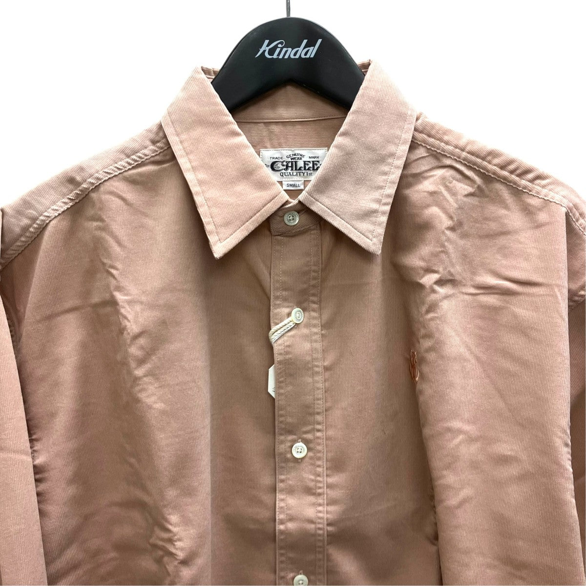 CALEE 26AW「CORDUROY L S SHIRT」長袖コーデュロイシャツCL-26AWSH003 古着・中古-3枚目のアイテム画像