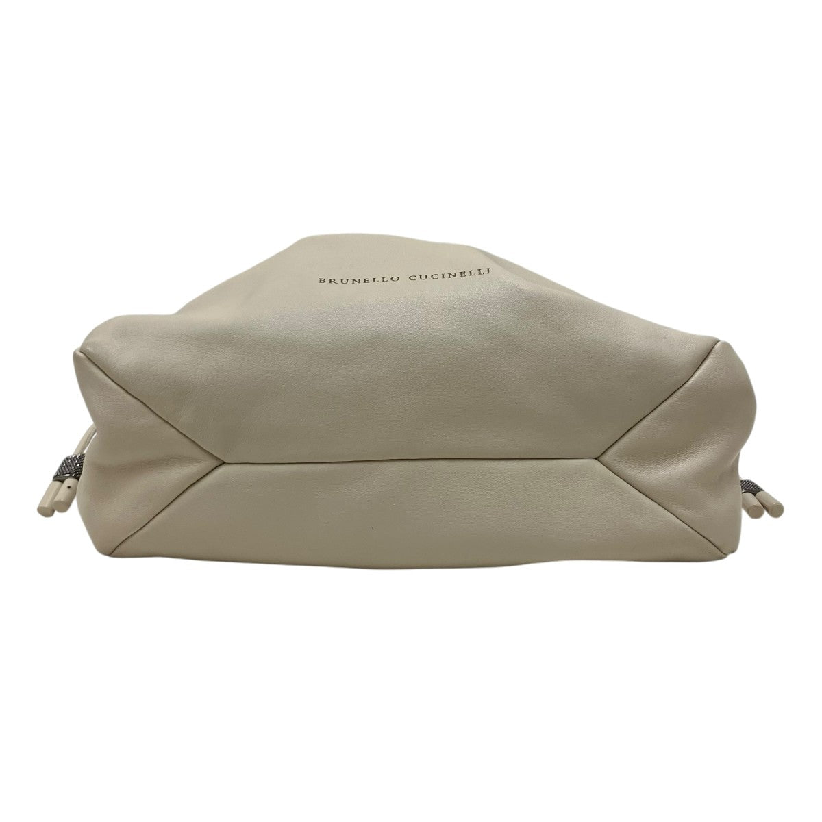 BRUNELLO CUCINELLI レザーショルダーバッグ 古着・中古-5枚目のアイテム画像