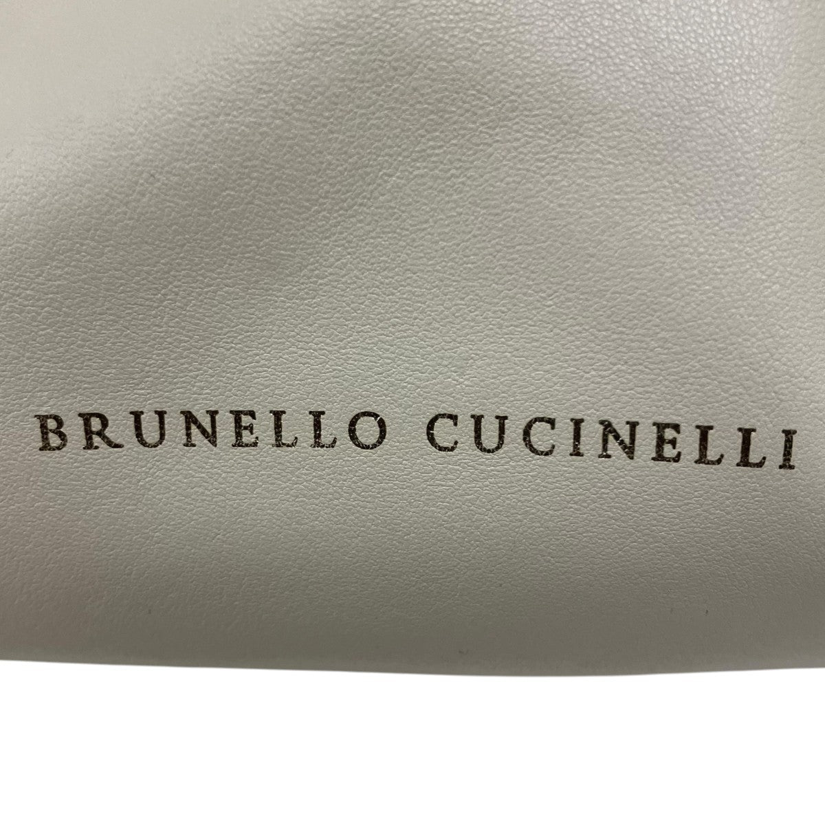 BRUNELLO CUCINELLI レザーショルダーバッグ 古着・中古-6枚目のアイテム画像