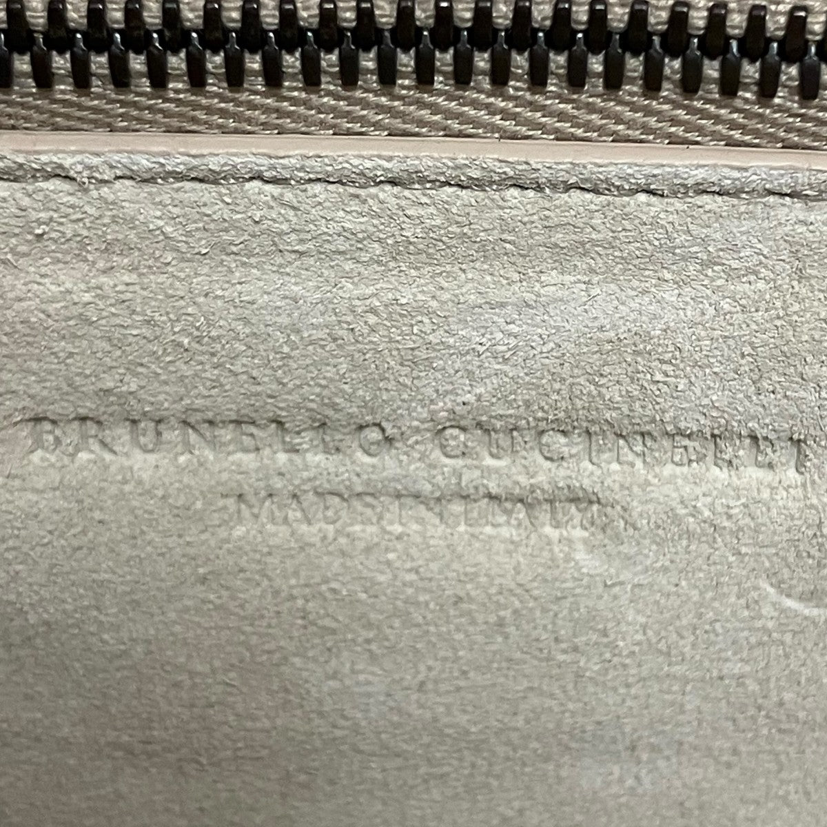BRUNELLO CUCINELLI レザーショルダーバッグ 古着・中古-7枚目のアイテム画像