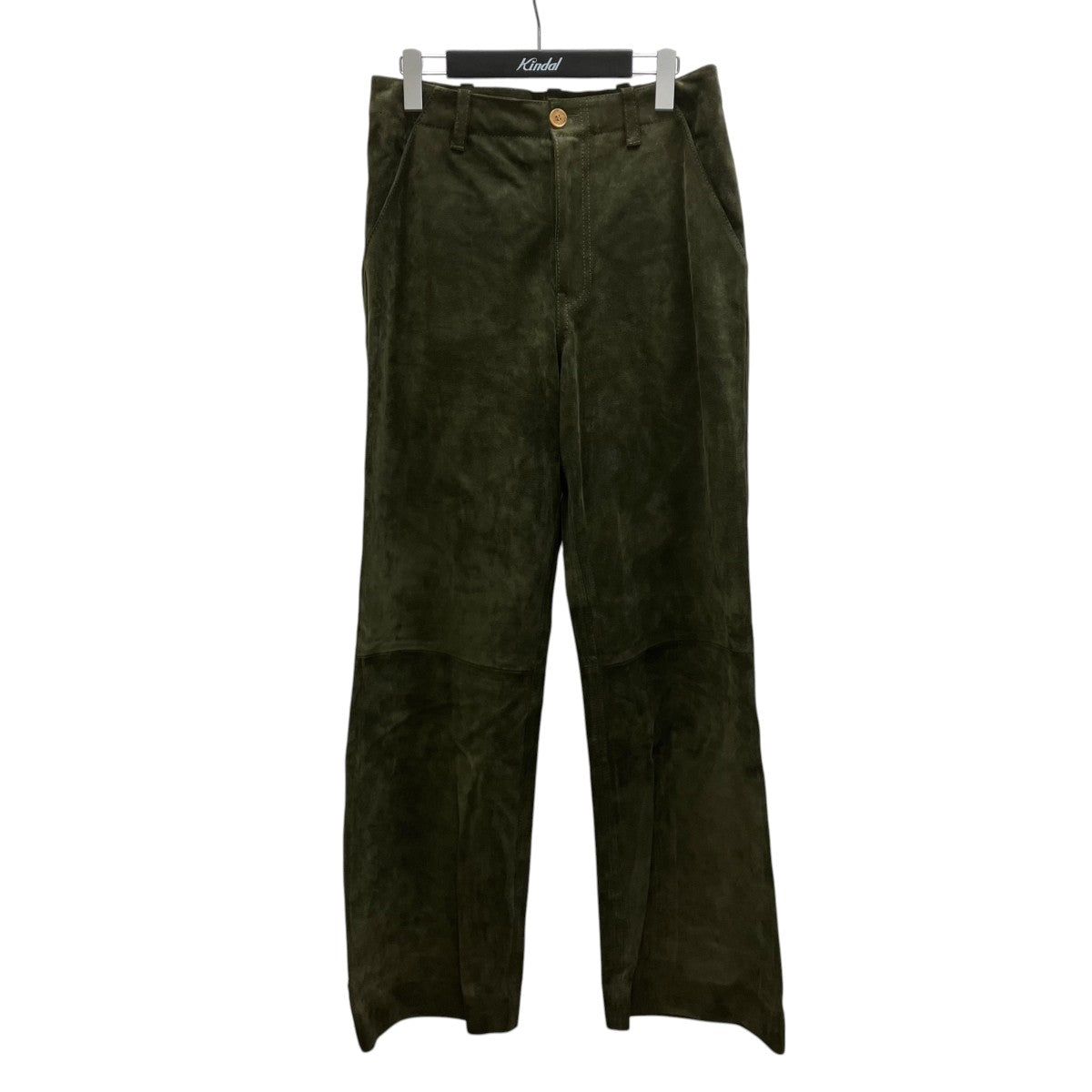 MARNI Pyramid スウェードレザーパンツ 古着・中古-1枚目のアイテム画像