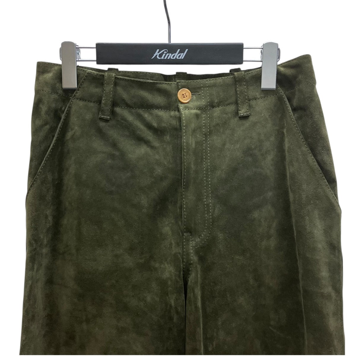 MARNI Pyramid スウェードレザーパンツ 古着・中古-2枚目のアイテム画像