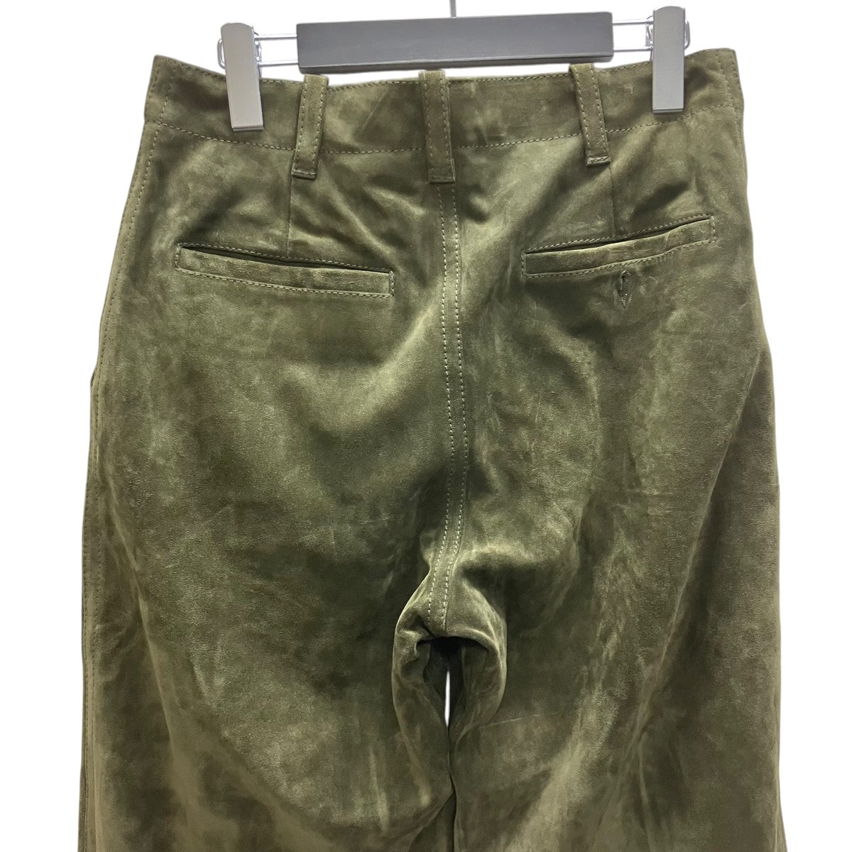 MARNI Pyramid スウェードレザーパンツ 古着・中古-4枚目のアイテム画像