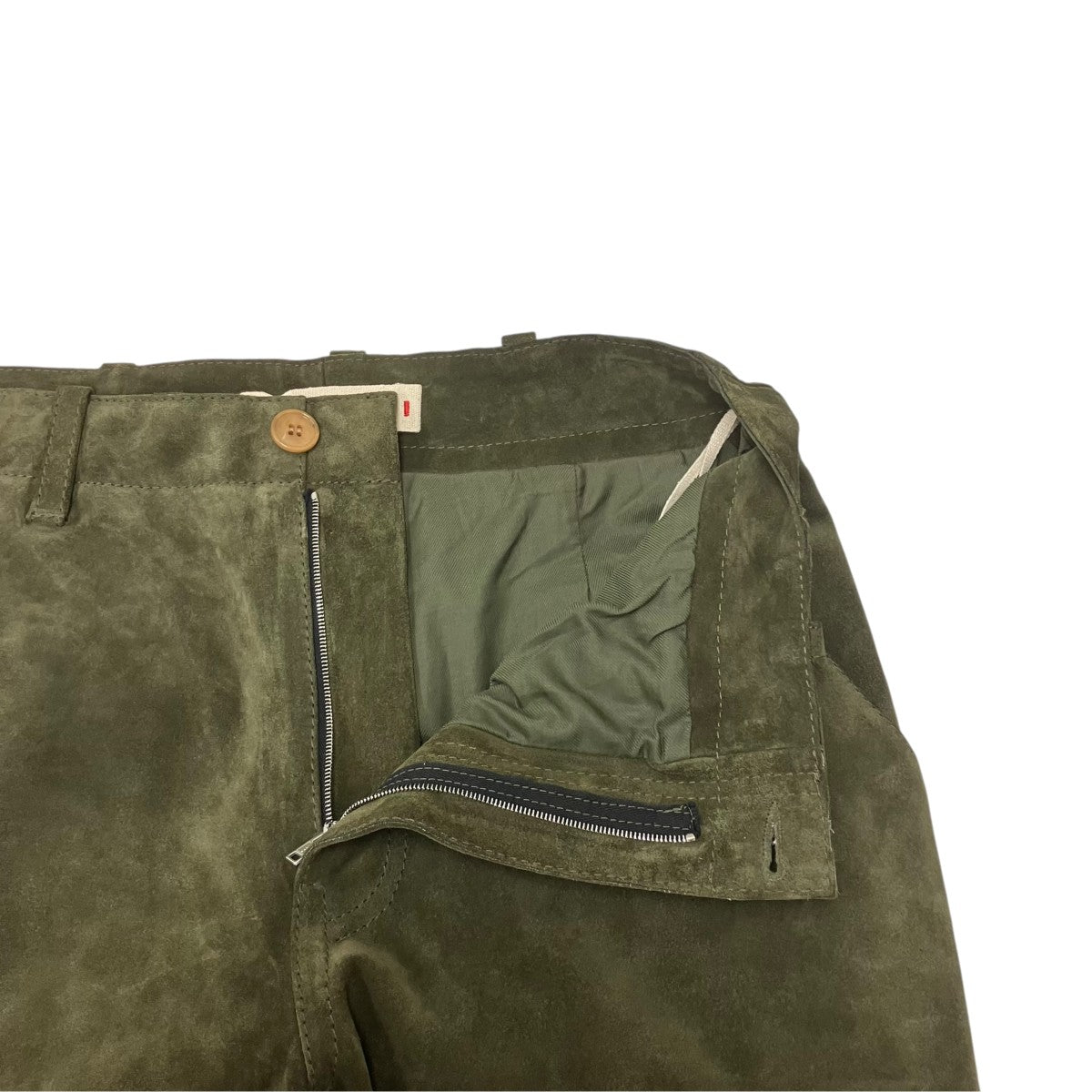 MARNI Pyramid スウェードレザーパンツ 古着・中古-6枚目のアイテム画像