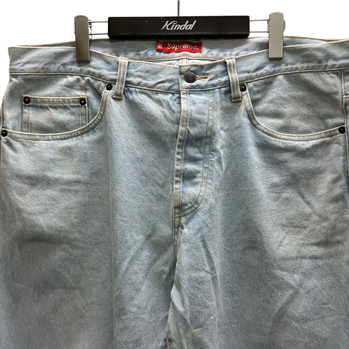 Supreme Star Logo Denim Pantsスターパッチデニムパンツ 古着・中古-2枚目のアイテム画像
