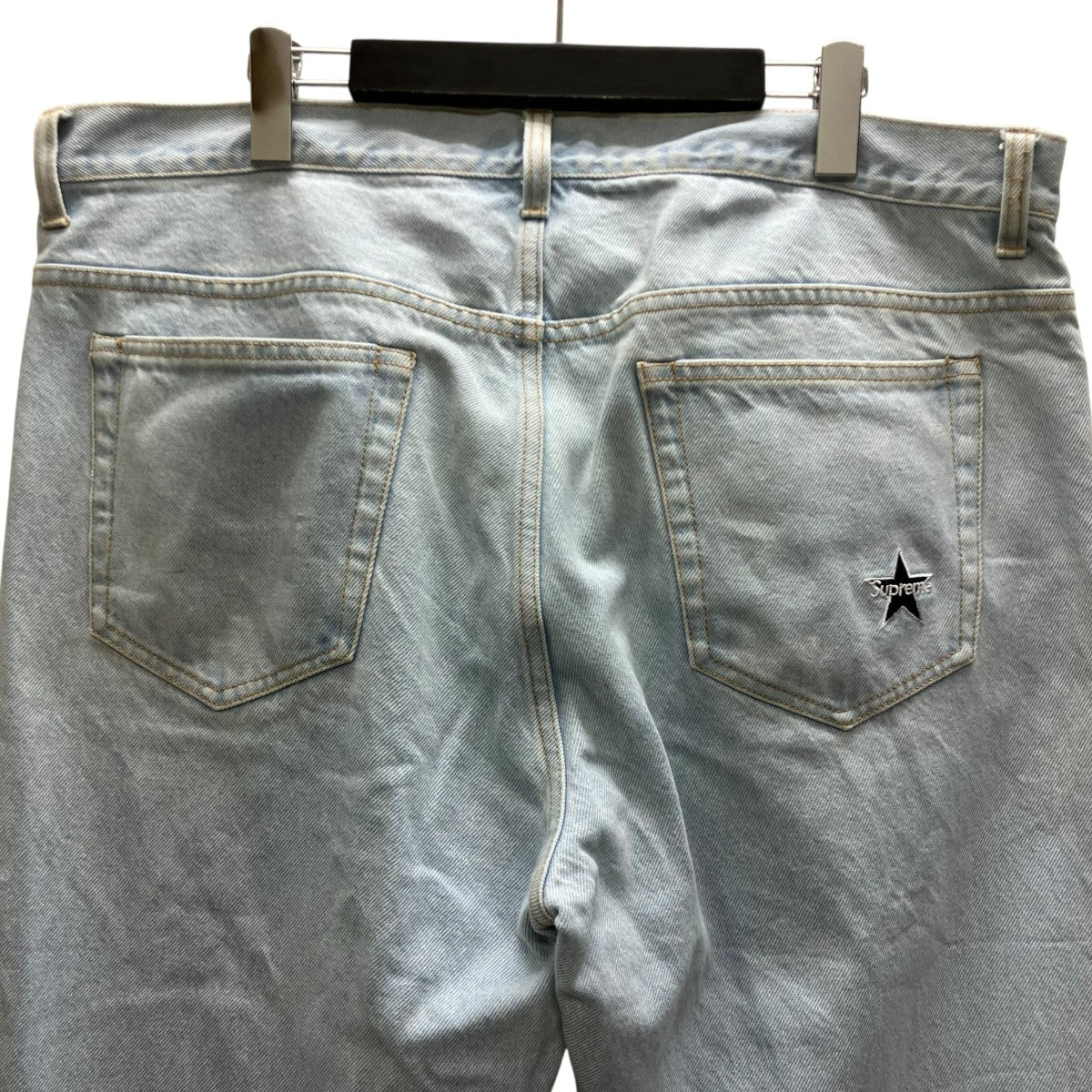 Supreme Star Logo Denim Pantsスターパッチデニムパンツ 古着・中古-4枚目のアイテム画像