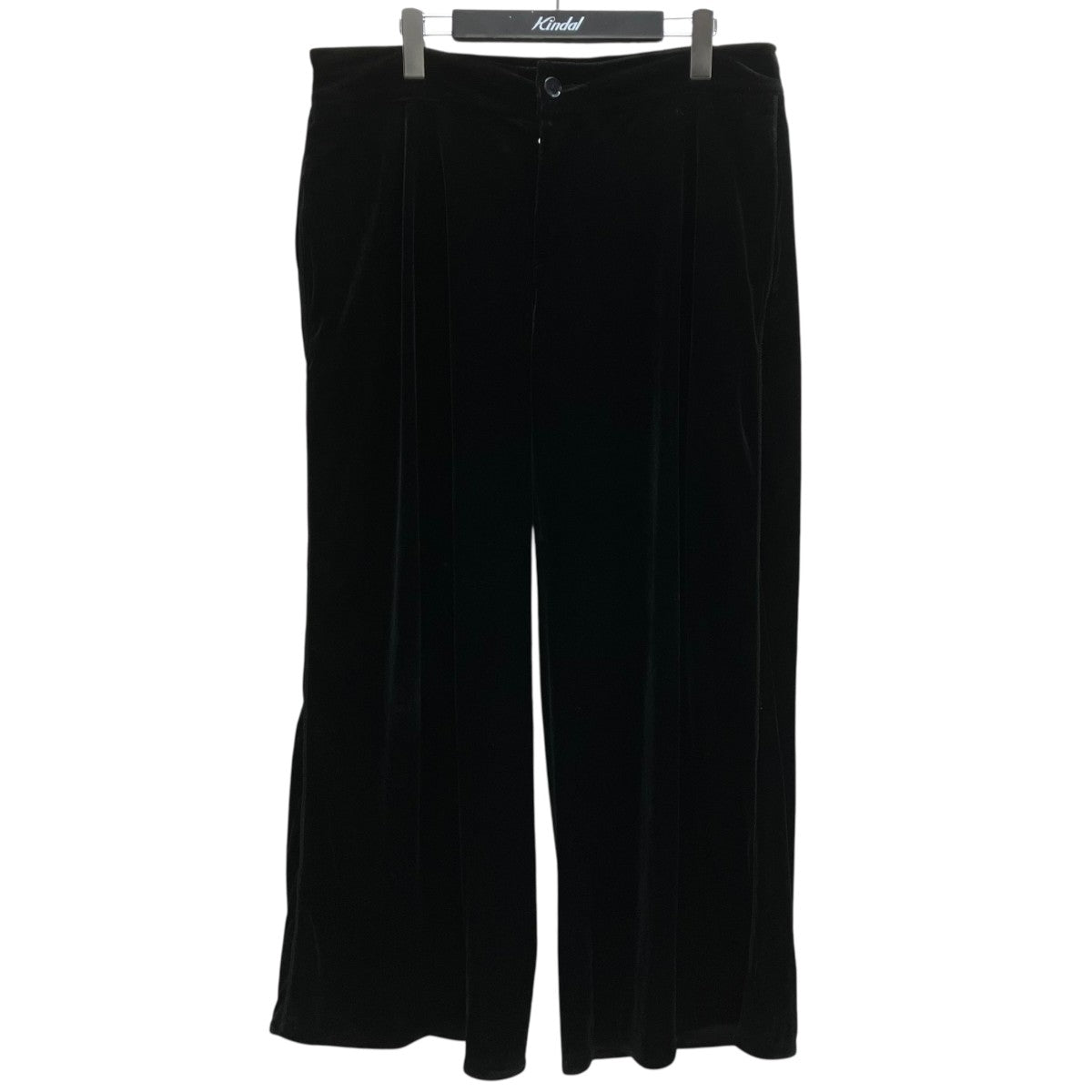 SADE Low-rised Wide Velvet Jersey ベロアパンツ 古着・中古-1枚目のアイテム画像