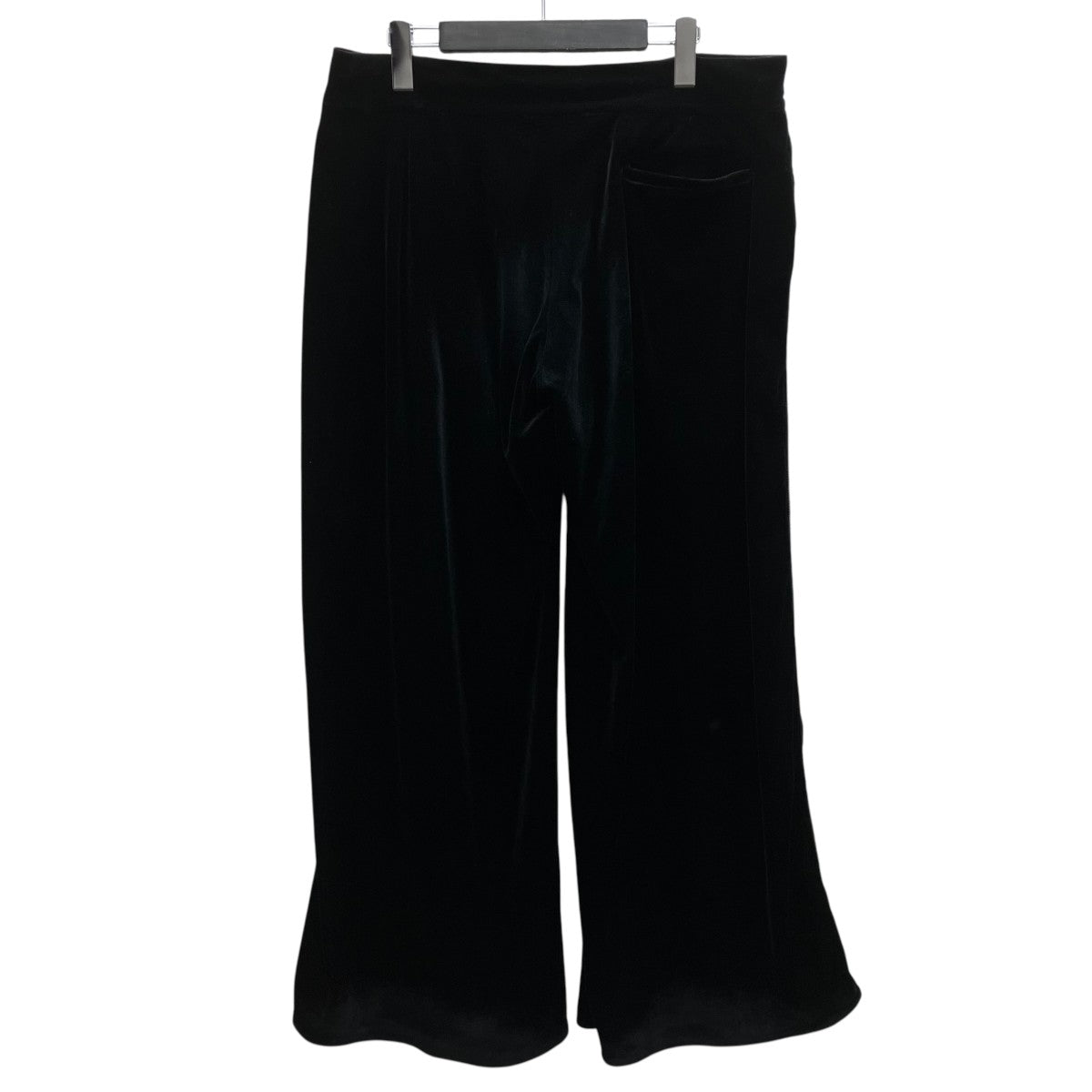SADE Low-rised Wide Velvet Jersey ベロアパンツ 古着・中古-3枚目のアイテム画像