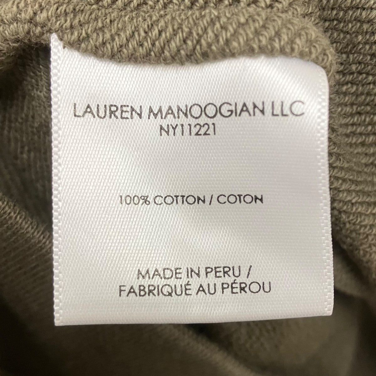 Lauren Manoogian プルオーバーパーカー 古着・中古-6枚目のアイテム画像